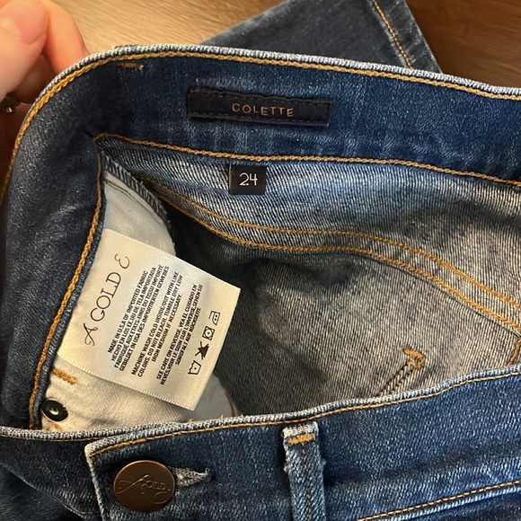 Agolde Colette Skinny Jeans in Onassis Size 24 - Picture 8 of 8